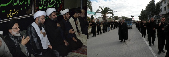 گزارش تصویری / عزاداری و دسته روی در شهرستان بندرترکمن ماه محرم 93 